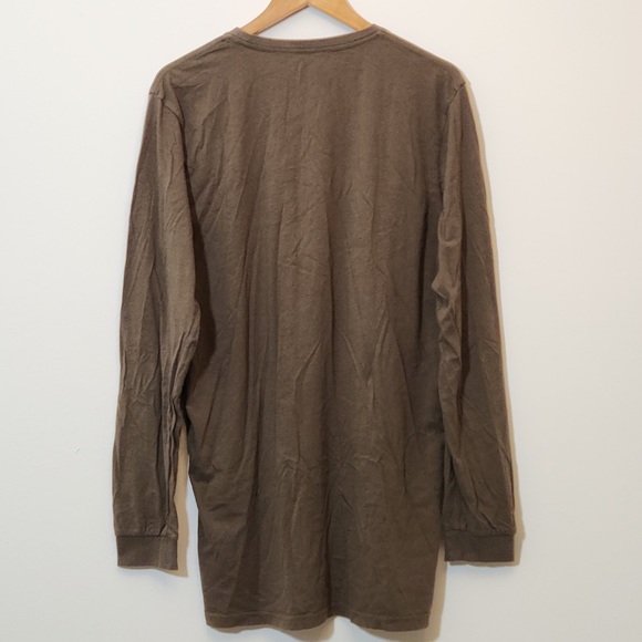 Stampd long-sleeve olive T-shirt - Picture 2 of 6